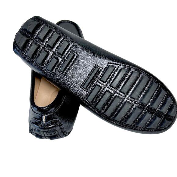 NWOT Driving Loafers Moccasins Pebbled Leather Size 8.5 - Picture 7 of 8